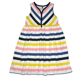 Tea Collection Addio Tramonto Henley Dress